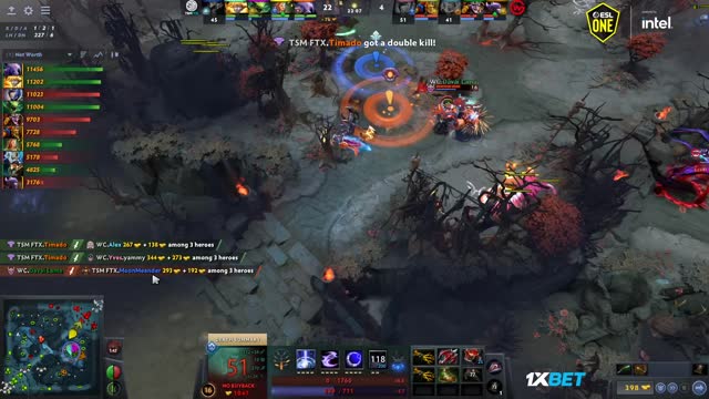 Timado gets a double kill!