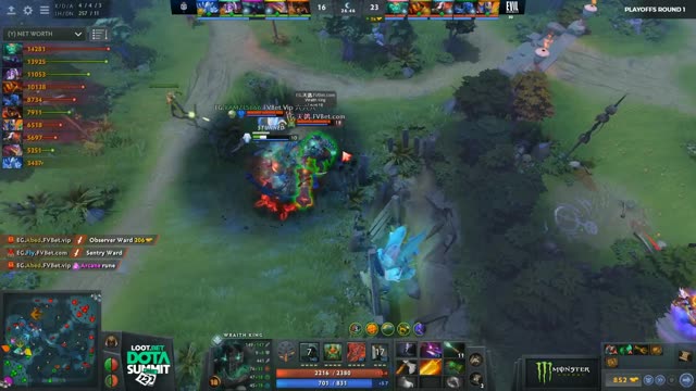 EG.Arteezy kills Peksu!