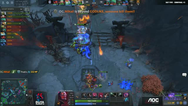 OG.N0tail kills Fnatic.Dj!