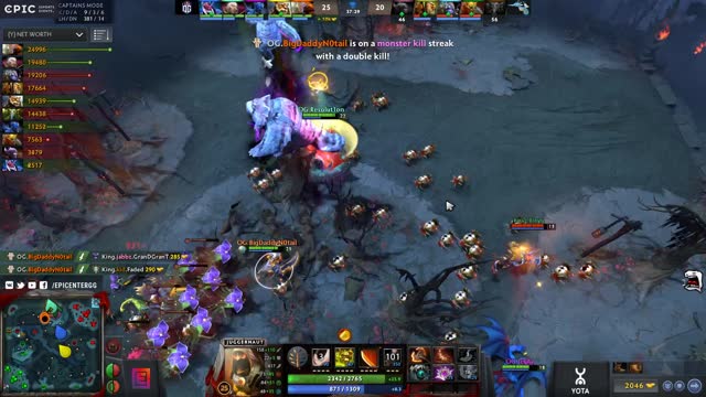 OG.N0tail gets a triple kill!