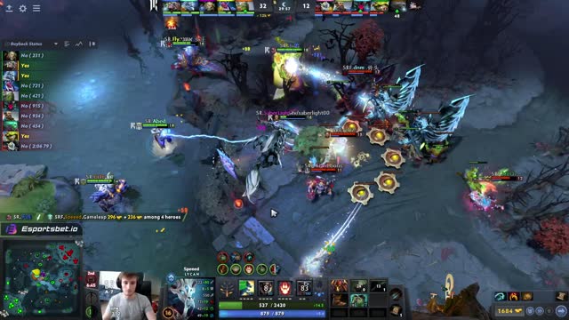 Arteezy gets a double kill!