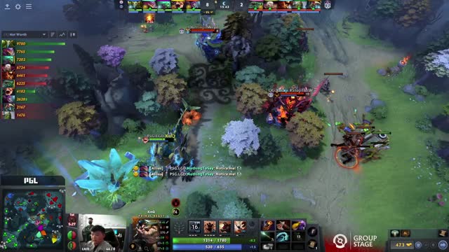 PSG.LGD.Faith_bian kills OG.Misha!