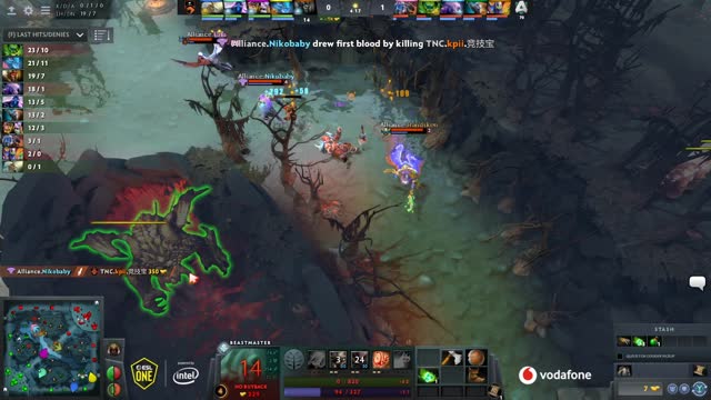 Alliance.Nikobaby takes First Blood on TNC.kpii!