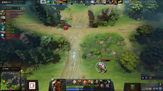 Dendi kills MidOne!