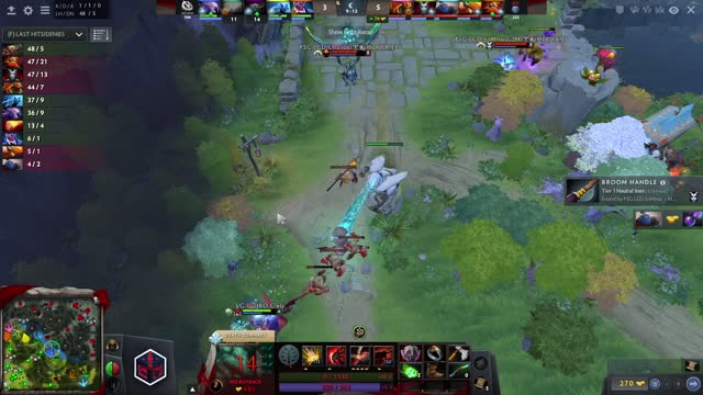 PSG.LGD.Maybe gets two kills!