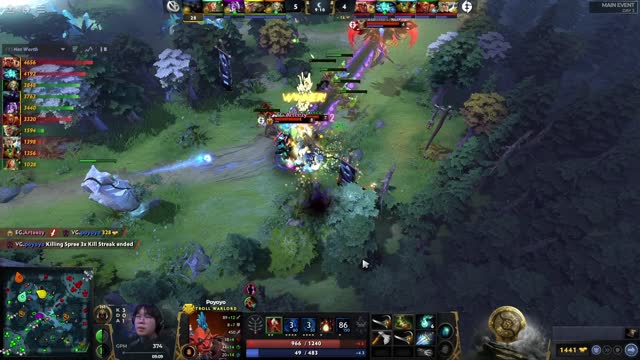 Arteezy kills VG.poyoyo!