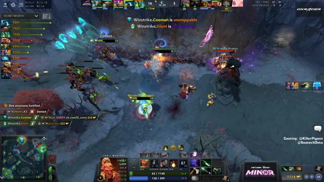 Cooman's triple kill leads to a team wipe!