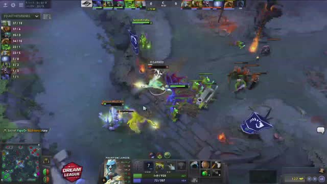 Secret.Fata takes First Blood on Liquid.KuroKy!