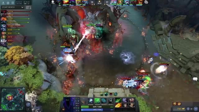 ChuaN's double kill leads to a team wipe!