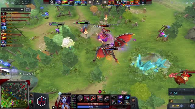 PSG.LGD.Maybe gets a double kill!