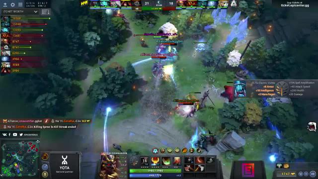 Alliance.jonassomfan gets a double kill!