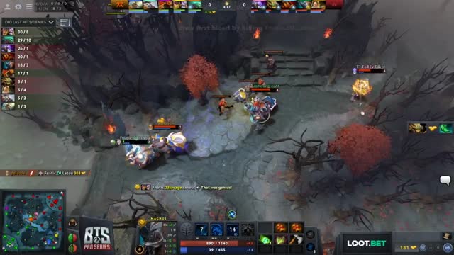 poloson takes First Blood on Fnatic.Dj!