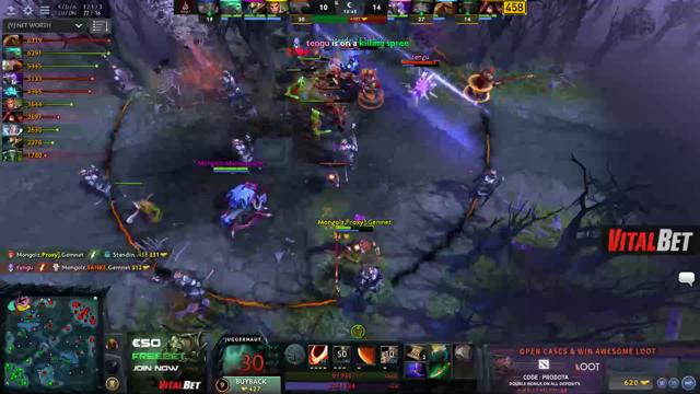 Proxy's triple kill leads to a team wipe!