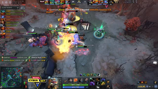 TNC.Raven's triple kill leads to a team wipe!