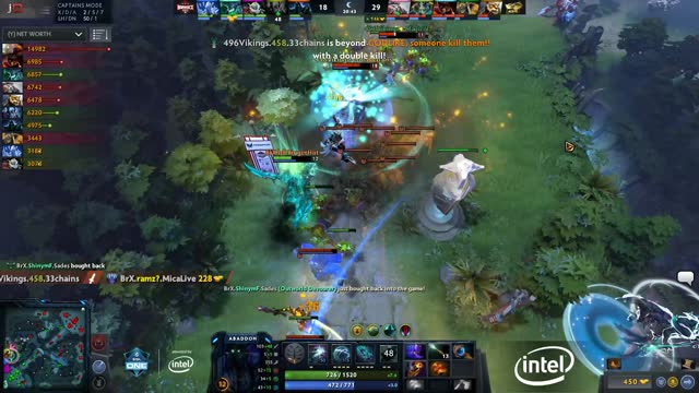 Tý Pháp Sư's triple kill leads to a team wipe!