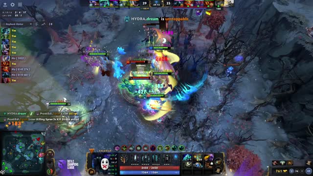 dream` gets a double kill!