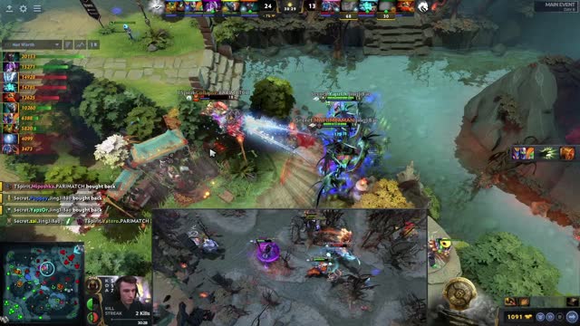 Secret teamwipes TSpirit!