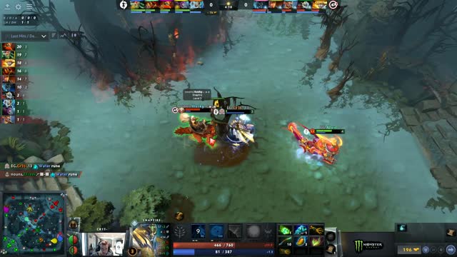 Husky takes First Blood on EG.Cr1t-!