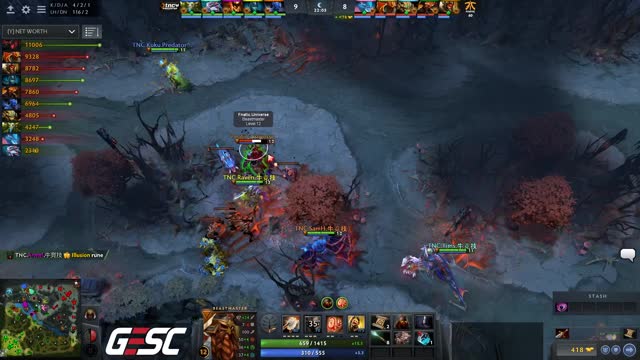 TNC.Kuku kills Fnatic.Universe!