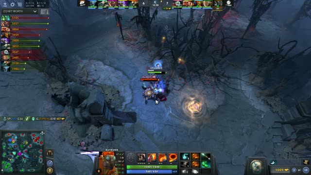 VP and iG trade 1 for 1!