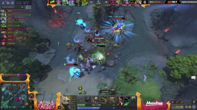 OG.JerAx gets a double kill!