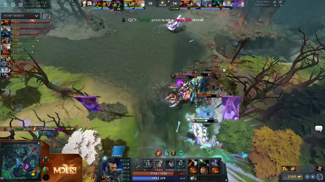 Newbee.Yawar gets a double kill!