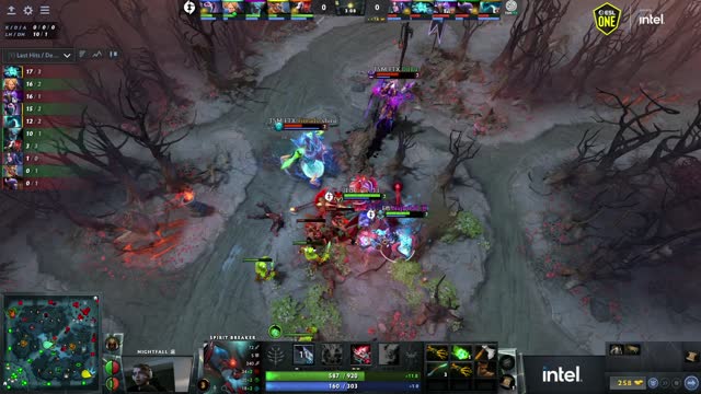 JerAx takes First Blood on MoonMeander!