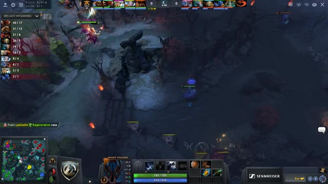 inYourdreaM takes First Blood on Fnatic.Abed!