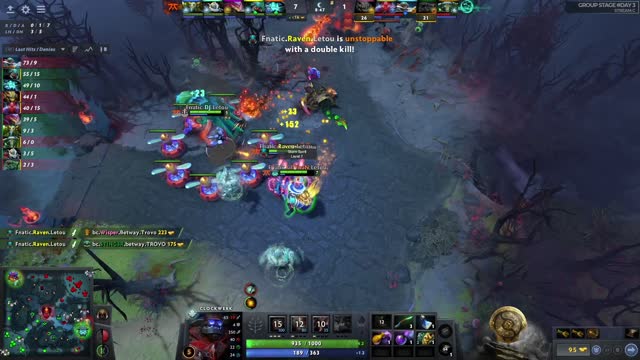 Fnatic.Raven gets a double kill!