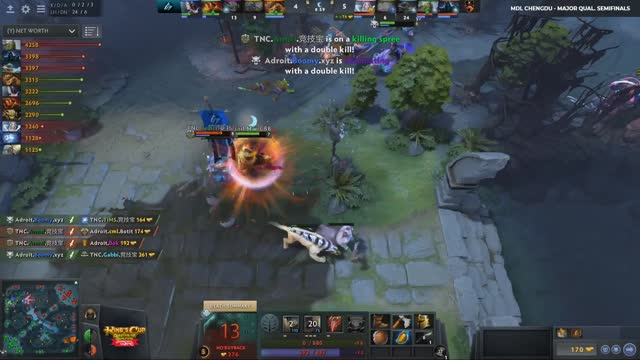 TNC.Armel gets a triple kill!