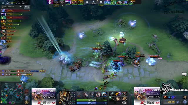 topson gets a double kill!