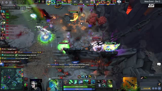 EG gets 4 kills!