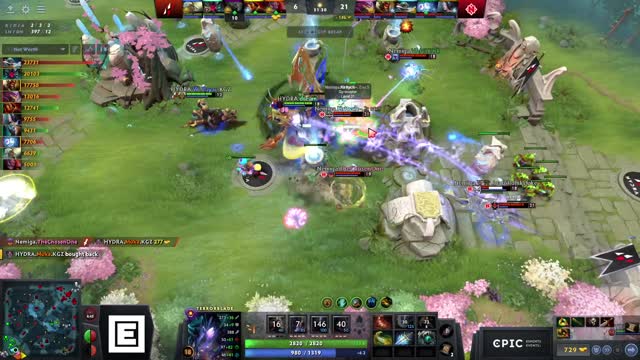 dream` gets a double kill!