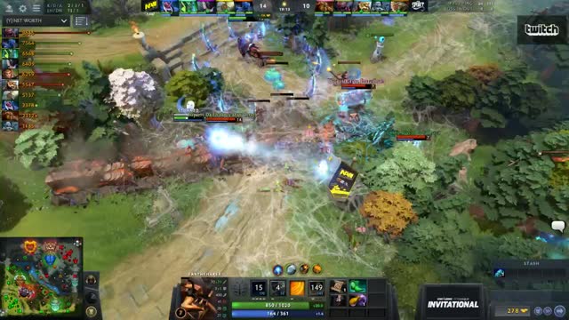 TSpirit.DkPhobos kills Na`Vi.Dendi!