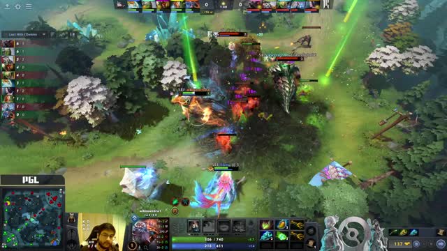 Arteezy takes First Blood on Speeed!