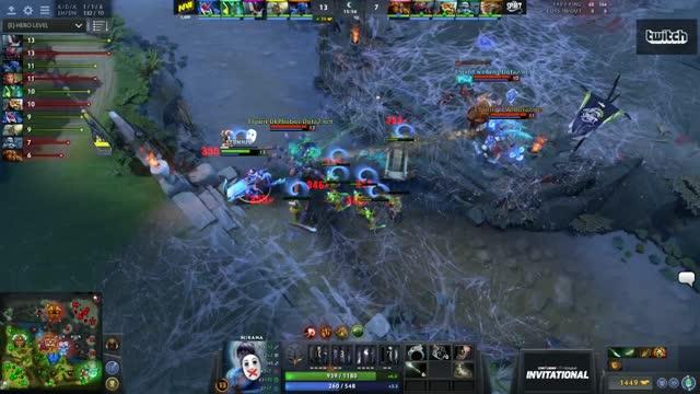 TSpirit.DkPhobos kills Na`Vi.Dendi!