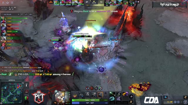 Dust kills PSG.LGD.XinQ!