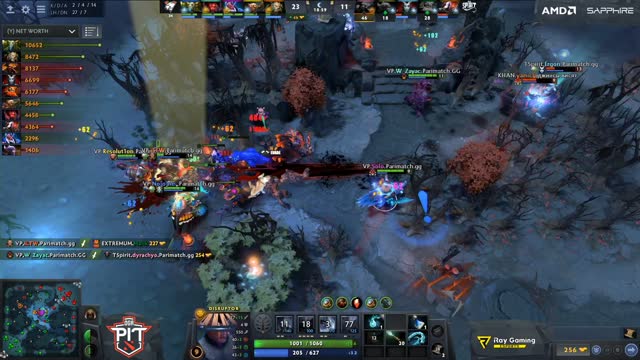 VP teamwipes TSpirit!