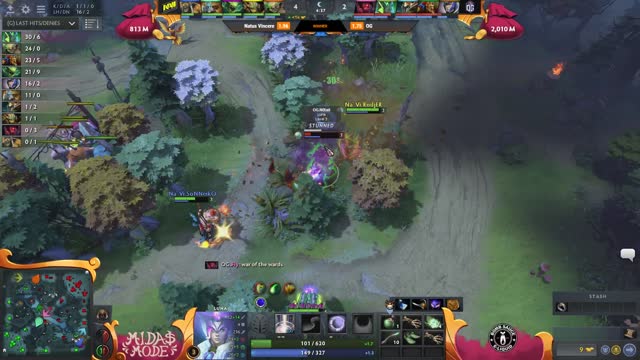 Na`Vi.Dendi kills OG.N0tail!