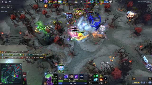 PSG.LGD.NothingToSay gets two kills!