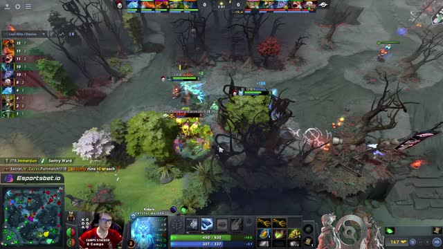 Xibbe takes First Blood on Secret.Puppey!