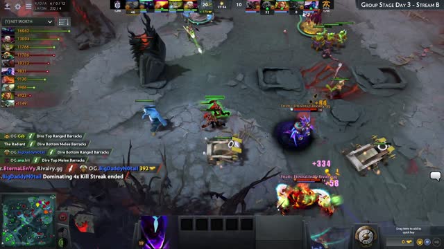 Fnatic.EternaLEnVy kills OG.N0tail!