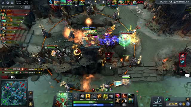 LFY.Monet's triple kill leads to a team wipe!