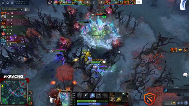 Newbee.kaka kills VG.LaNm!