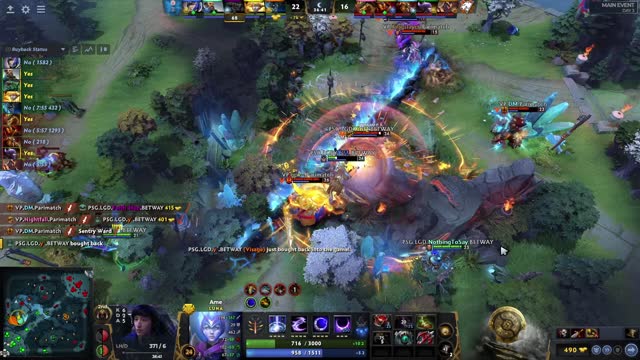 PSG.LGD teamwipes VP!