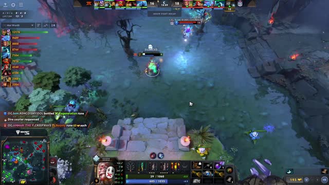 OG.bzm kills Fnatic.Dj!