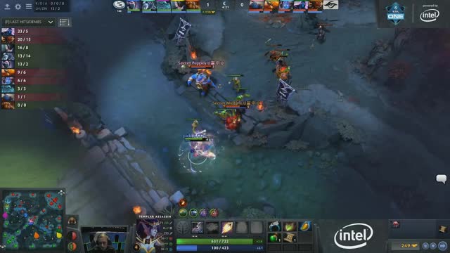 Secret.zai kills EG.Arteezy!