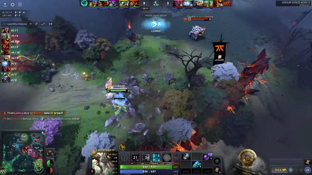 Beastcoast.Chris Luck kills Fnatic.Deth!