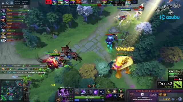 Benhur gets a triple kill!