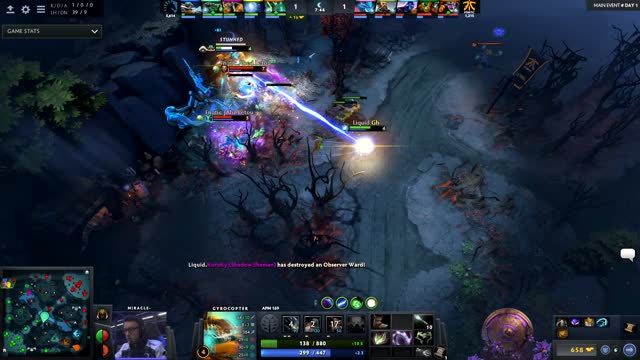 Fnatic.Abed kills Liquid.Miracle-!